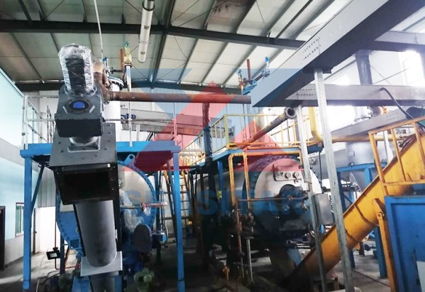 山西省平遥县屠宰废弃物项目现场