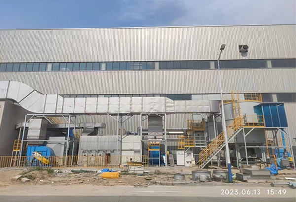 安徽融泰新材料转轮+RTO现场